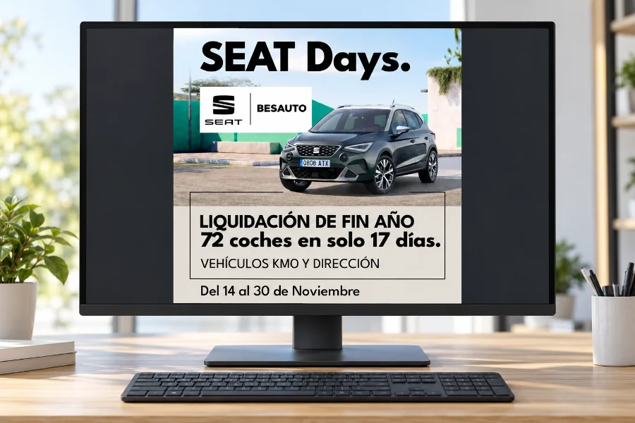 Besauto · campañas 2022: campaña en pantalla