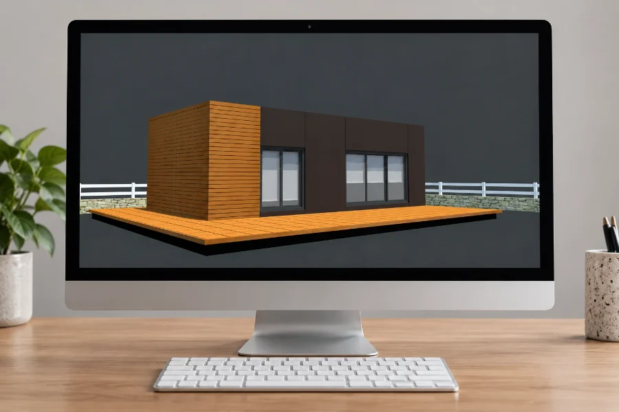 Rucorkasa · módulo de arquitectura: presentación en pantalla