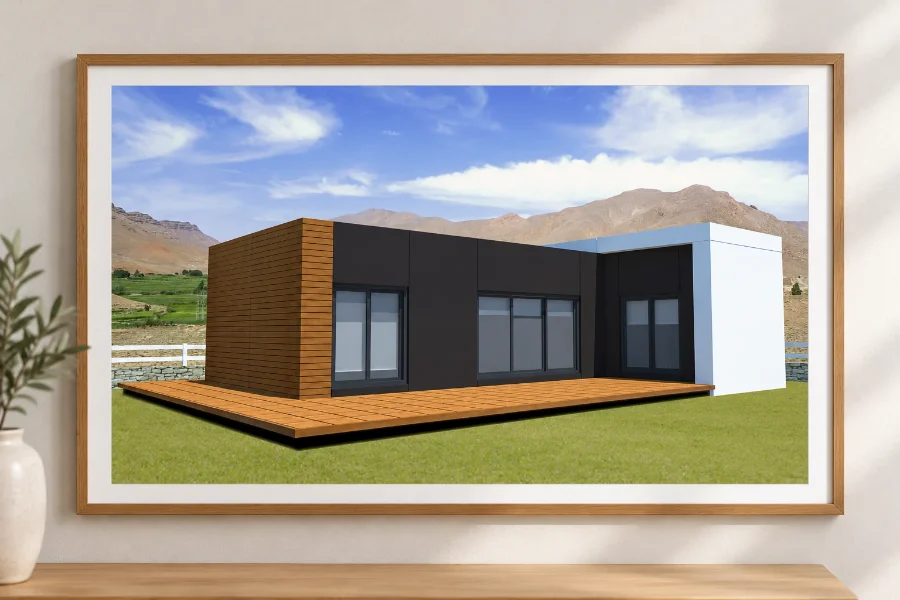 Rucorkasa · módulo de arquitectura: presentación enmarcada