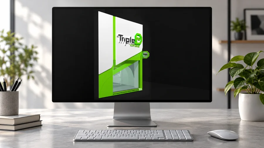 Triplestop · interiorismo: presentación en pantalla