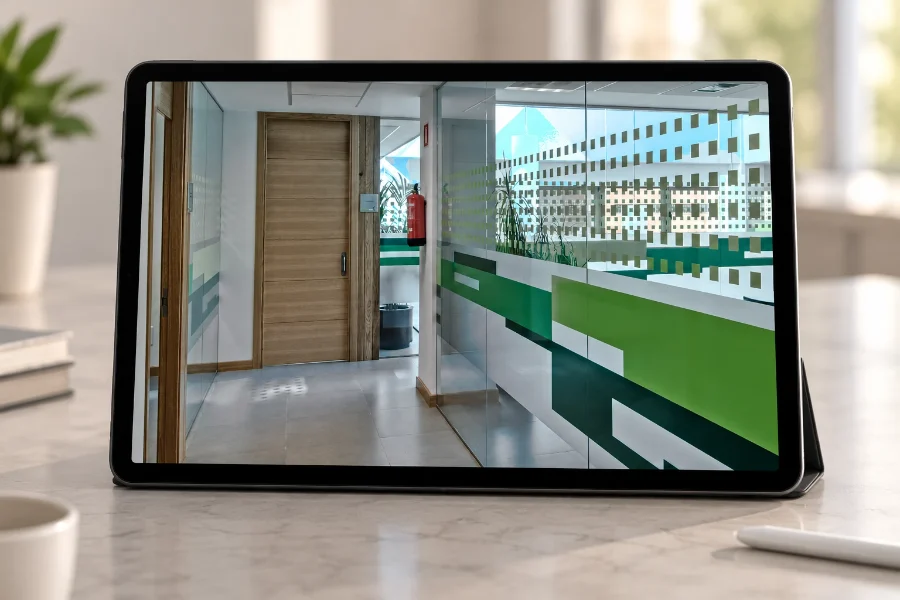 Codelse · oficinas: presentación en la tableta