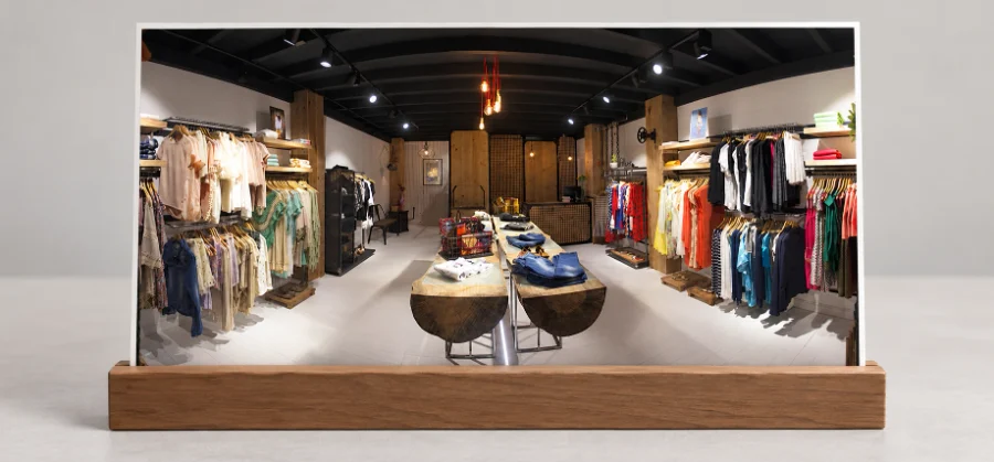 Tribeca · interiorismo: presentación en panel