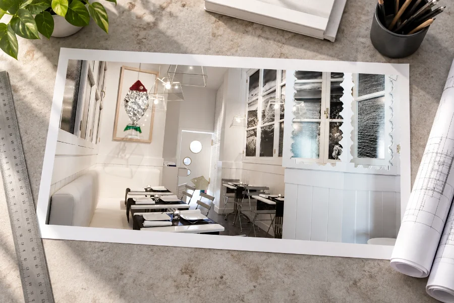 La Tienduca de Cholo · interiorismo: presentación impresa