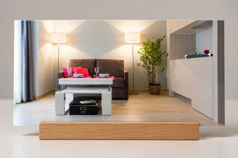 Hotel Tinas de Pechón · interiorismo: presentación en panel