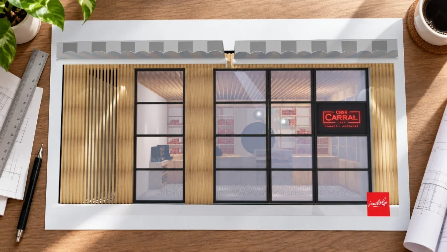 Casa Carral · interiorismo: presentación impresa