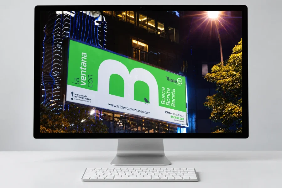 Triplestop · campaña «Buena, bonita y barata»: campaña en pantalla