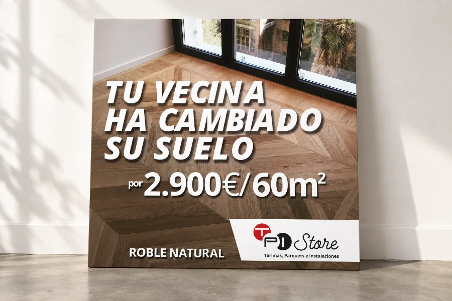 TPI Store · campañas en redes 2021-2023: presentación en panel (3 de 3)