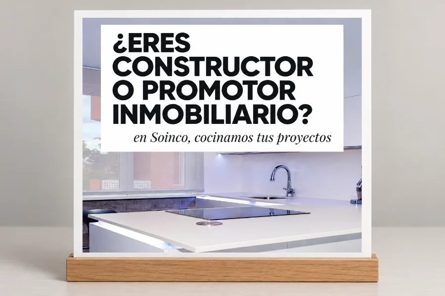 Cocinas Soinco · constructores y promotores: presentación en panel
