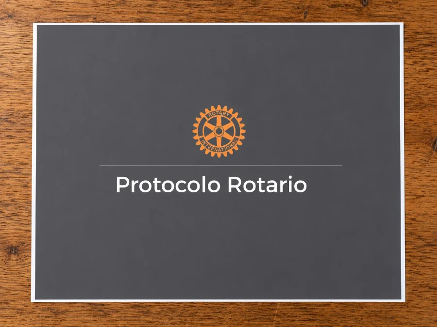 Rotary · presentación de protocolo: presentación impresa