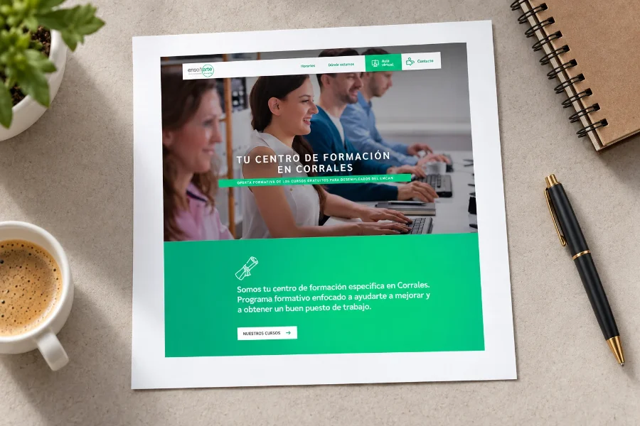 Grupo Cos · webs: presentación impresa