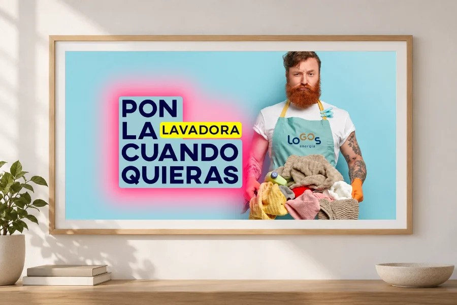 LoGOs · campaña de tarifas: diseño enmarcado (1 de 3)