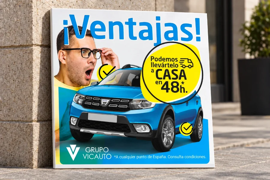Grupo Vicauto · campañas en redes 2020: publicación en panel (2 de 2)