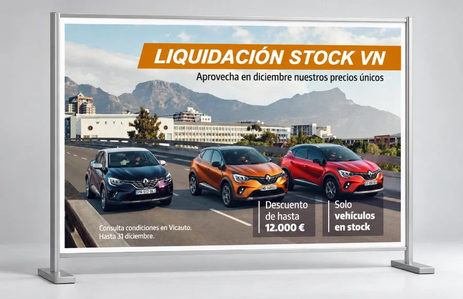 Grupo Vicauto · campañas en redes 2020: presentación en panel (1 de 2)