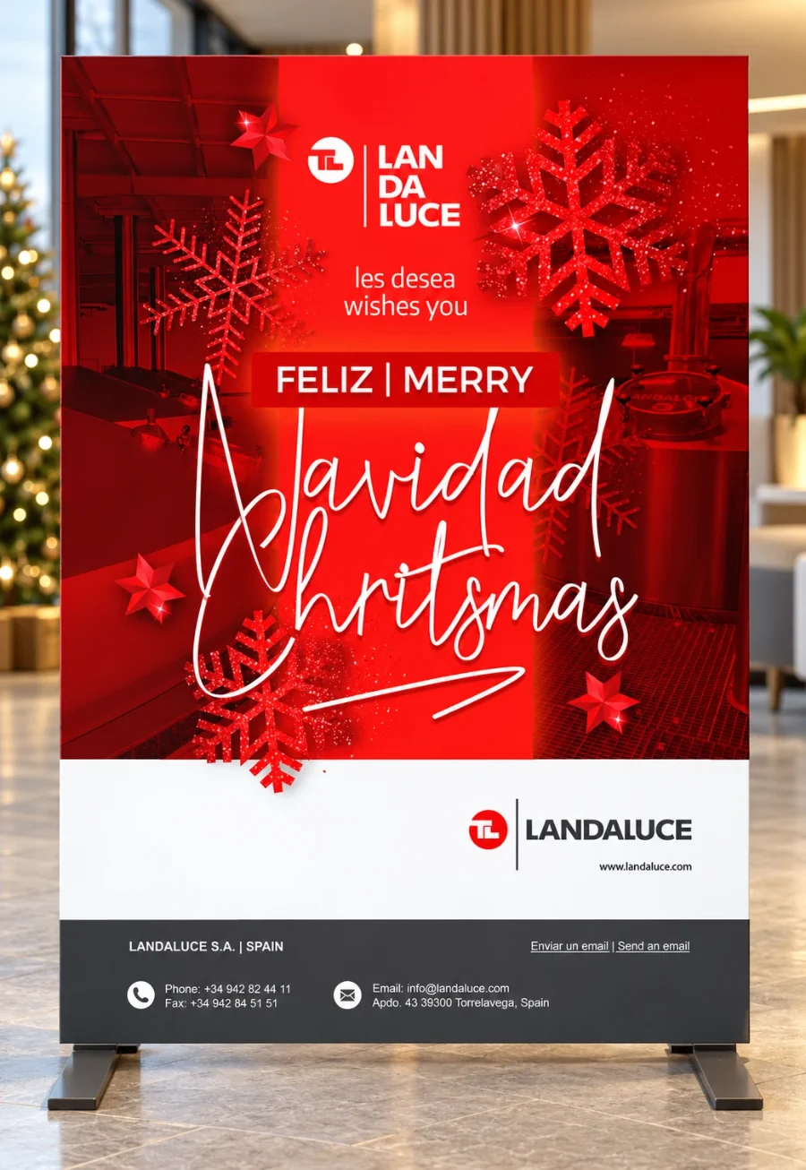 Landaluce · felicitaciones de Navidad 2019-2024: presentación en panel (1 de 2)