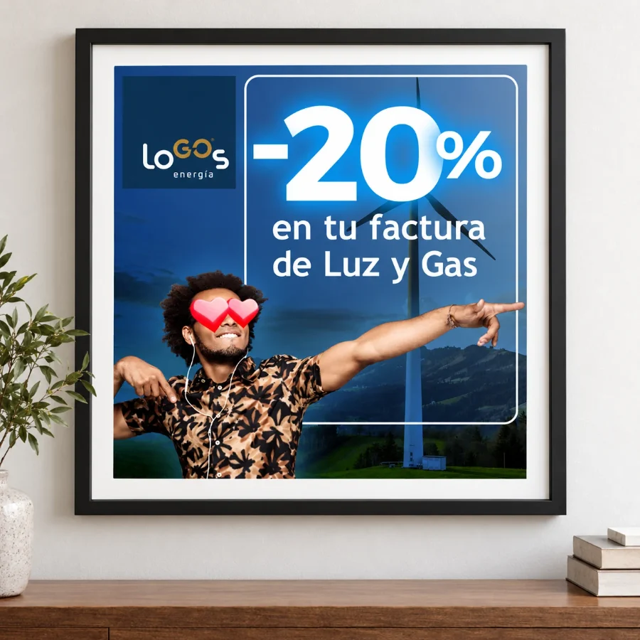 LoGOs · campaña de tarifas: diseño enmarcado (3 de 3)