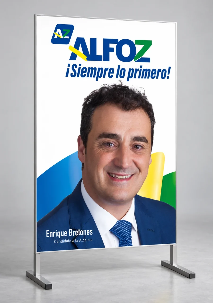 Alfoz de Lloredo · cartelería 2019: presentación en panel