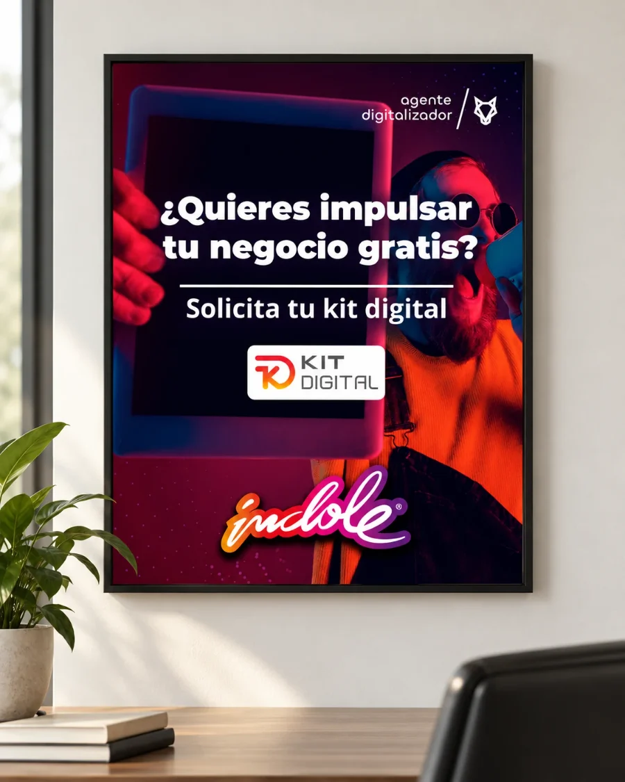 Índole · Kit Digital: diseño enmarcado