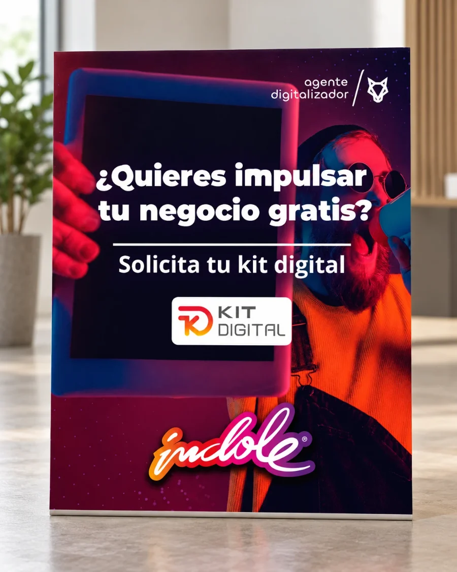 Índole · Kit Digital: presentación en panel
