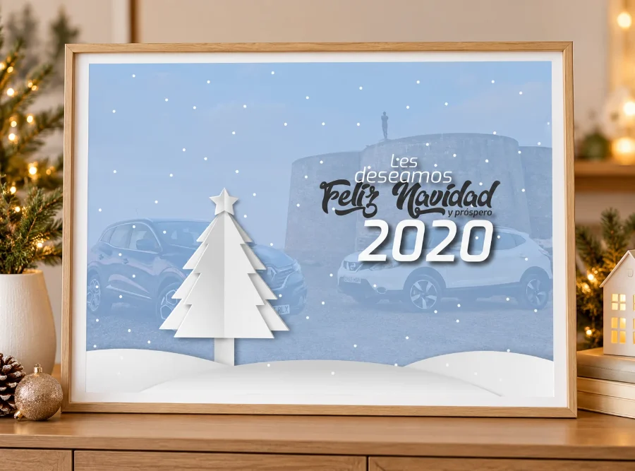 Grupo Vicauto · Navidad 2019-2020: felicitación enmarcada (2 de 2)