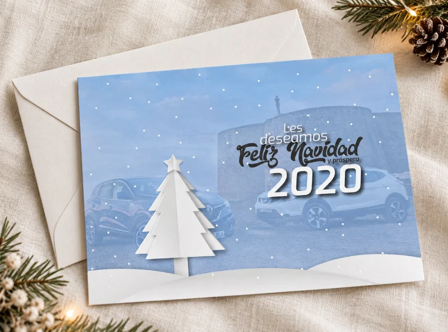 Grupo Vicauto · Navidad 2019-2020: felicitación impresa (2 de 2)