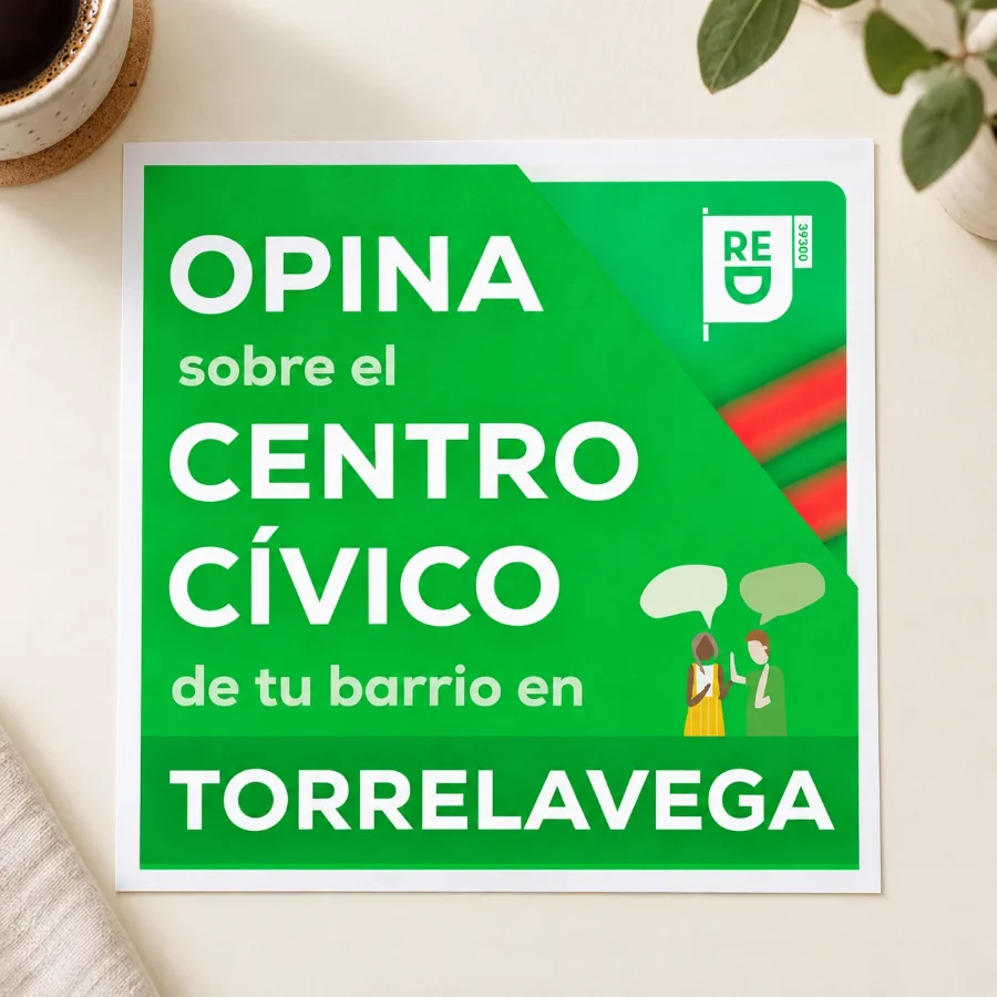 Ayuntamiento de Torrelavega · centros cívicos 2022: banner impreso