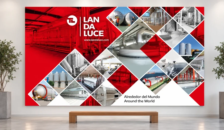 Landaluce · display de feria 2022: display en panel (1 de 4)