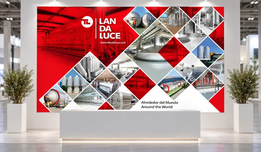 Landaluce · display de feria 2022: display en panel (3 de 4)