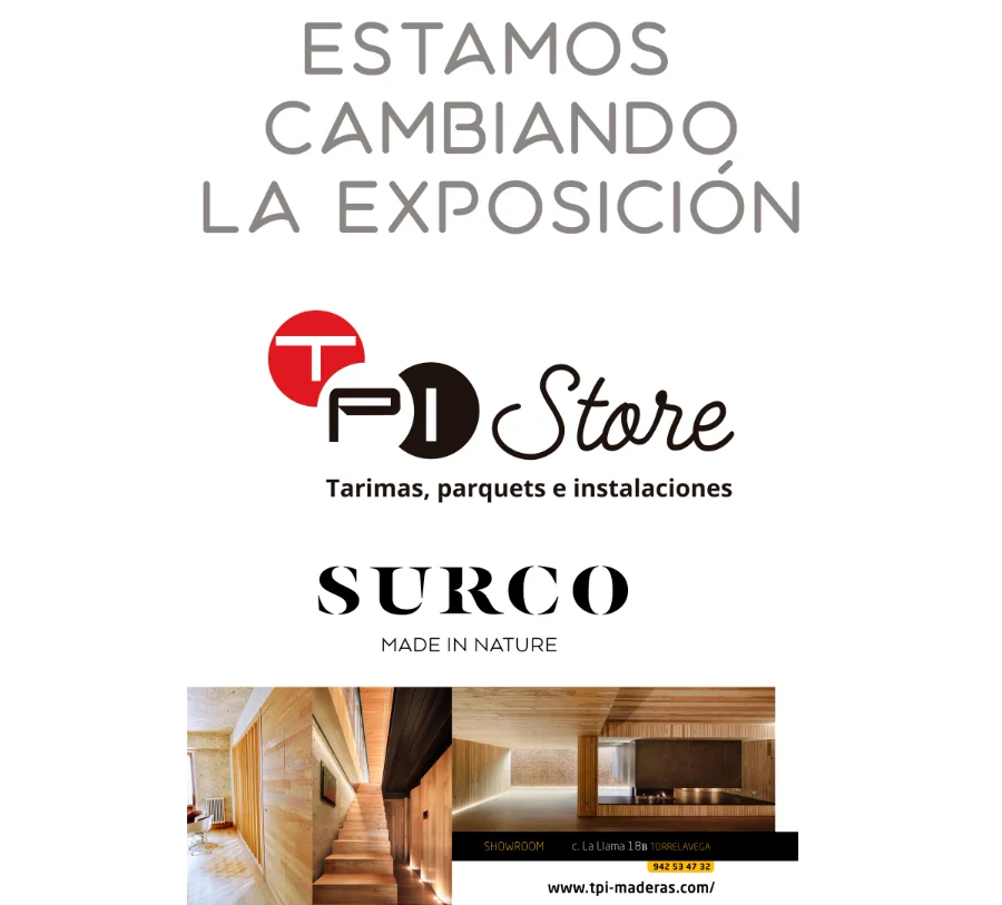 TPI Store: cartel en escaparate