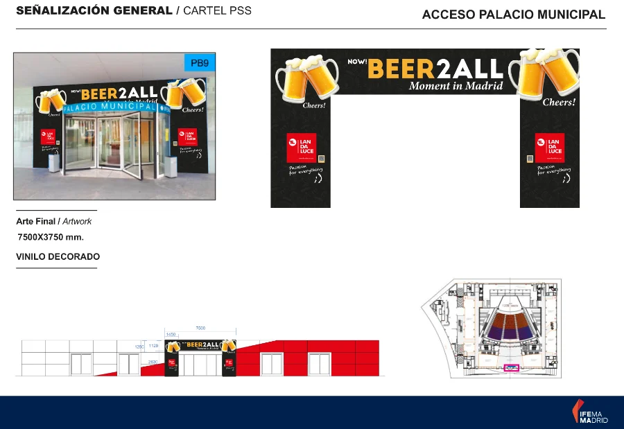 Landaluce · entrada IFEMA: entrada (2 de 2)
