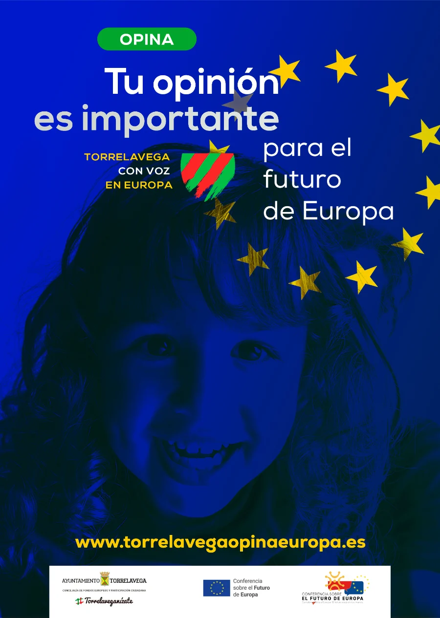 Torrelavega con voz en Europa: cartel (1 de 3)