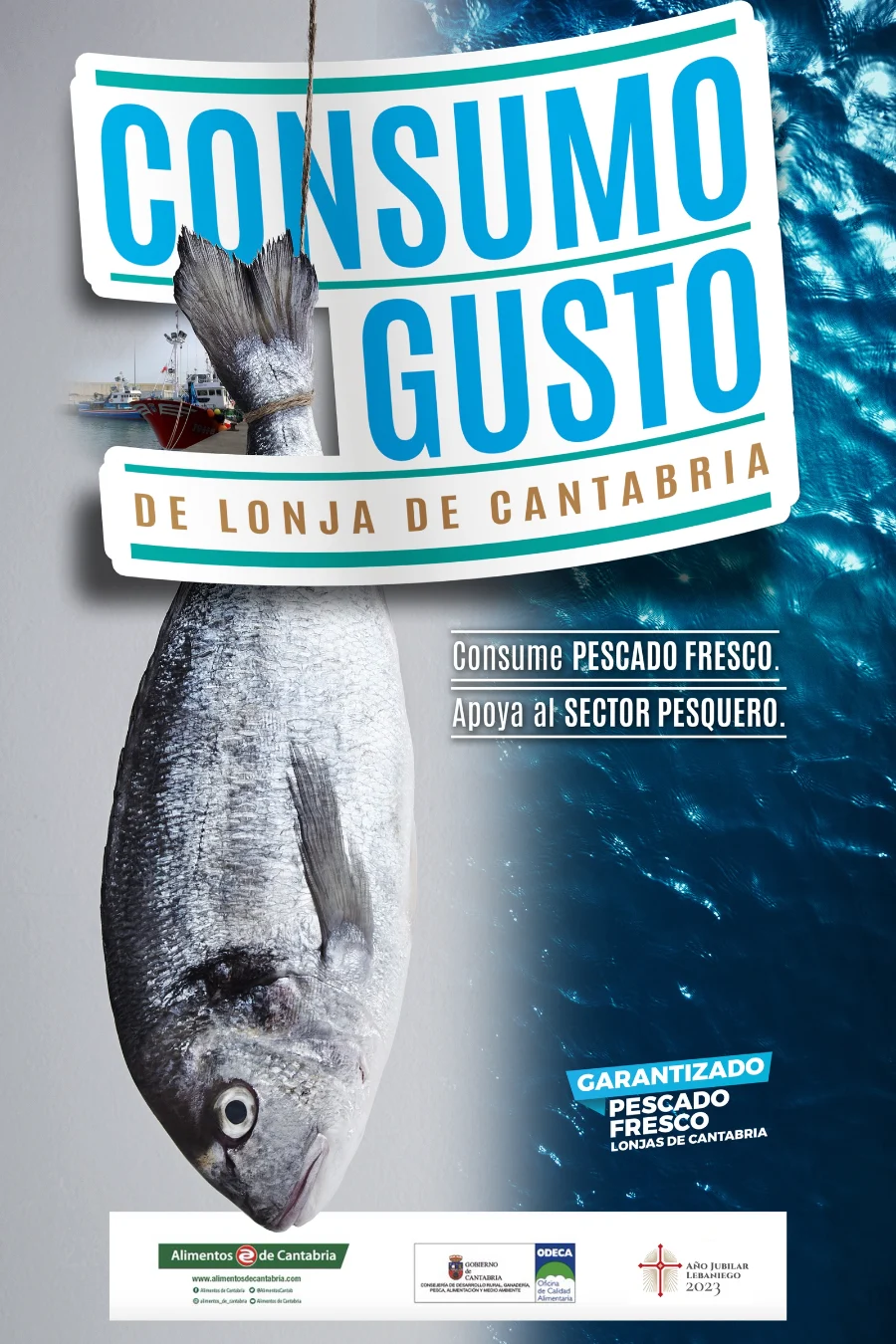 Consumo Gusto de Lonja de Cantabria: cartel (1 de 2)