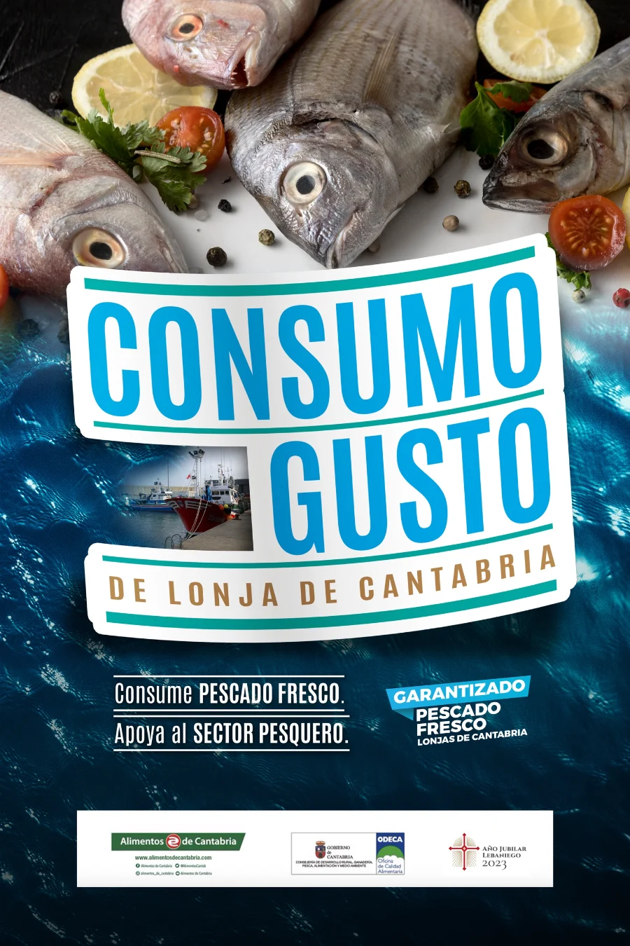 Consumo Gusto de Lonja de Cantabria: cartel (2 de 2)
