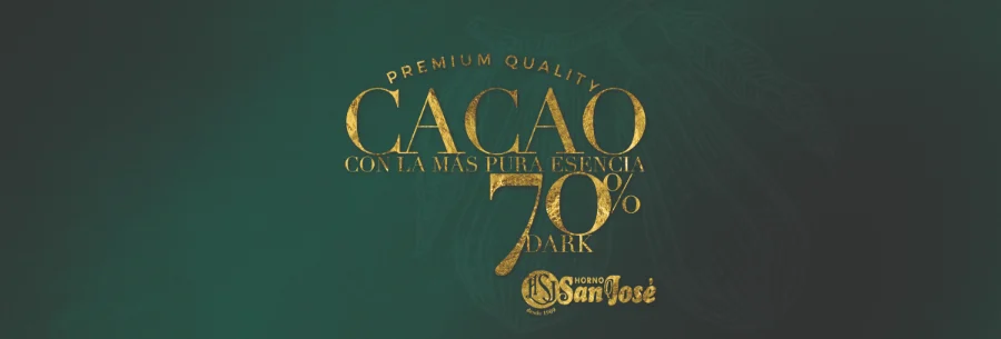 HSJ Cacao · etiquetas 70 % y 100 %: etiqueta (3 de 6)