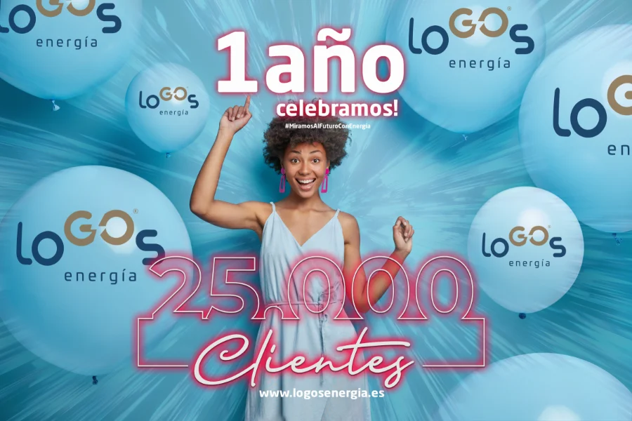 LoGOs Energía · primer aniversario: roll-up (6 de 6)