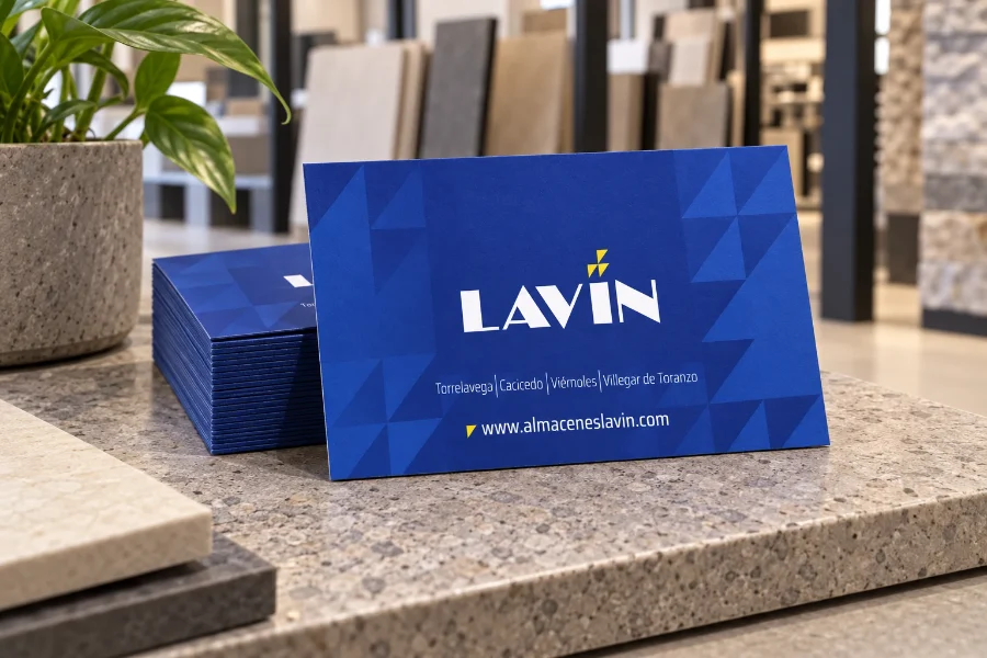 Almacenes Lavín · identidad y 50 años: aplicación (1 de 6)