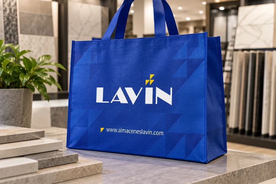 Almacenes Lavín · identidad y 50 años: aplicación (4 de 6)