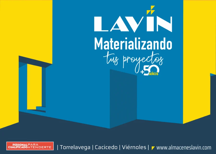 Almacenes Lavín · identidad y 50 años: lona (2 de 2)