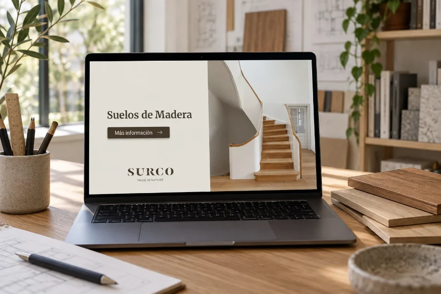 Surco · suelos de madera para TPI Store: aplicación (1 de 8)