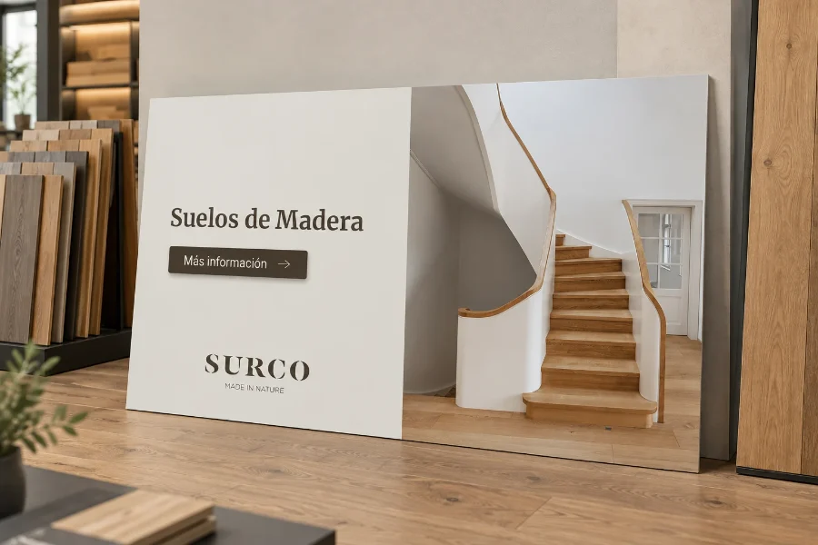 Surco · suelos de madera para TPI Store: aplicación (5 de 8)