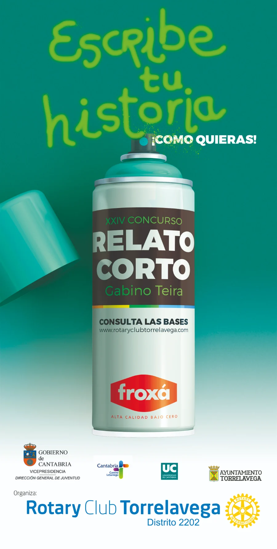 Gabino Teira 2022 · cartel: cartel