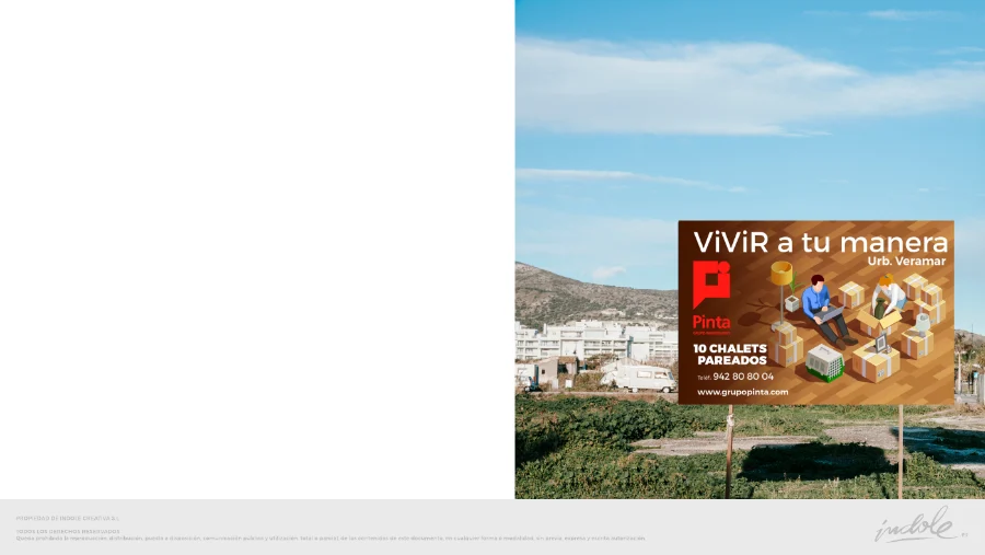 Construcciones Pinta · campañas de venta: valla (3 de 9)