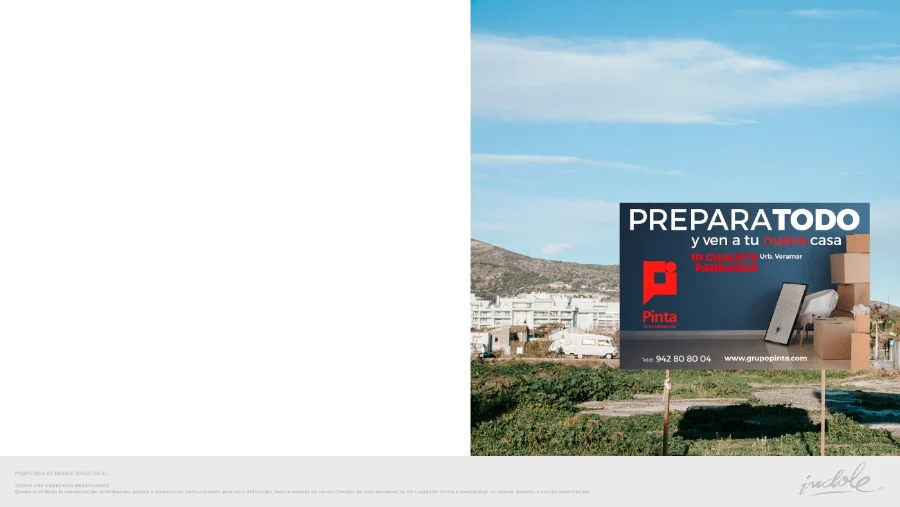 Construcciones Pinta · campañas de venta: valla (6 de 9)