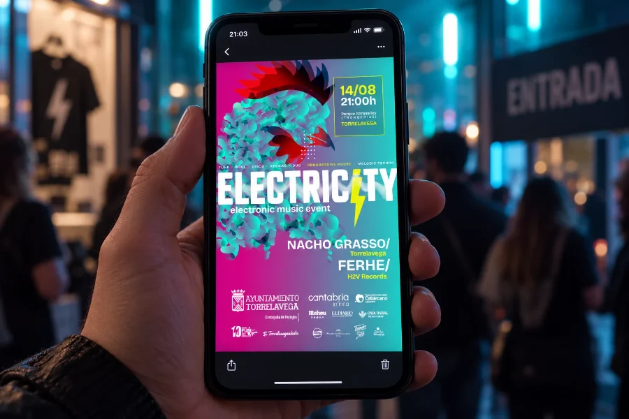 Torrelavega Sound City · Electricity: aplicación (3 de 6)