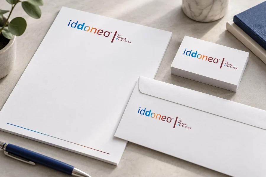 Iddoneo · papelería y aplicaciones: aplicación (1 de 6)