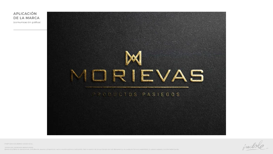 Morievas · identidad: presentación de marca (2 de 4)