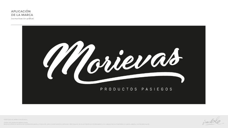 Morievas · identidad: presentación de marca (3 de 4)