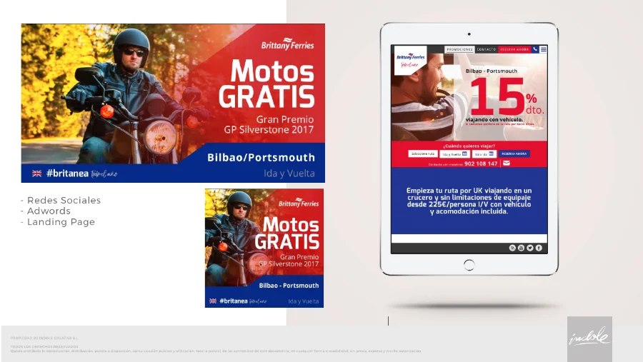 Brittany Ferries · campaña Britanea: campaña (2 de 6)