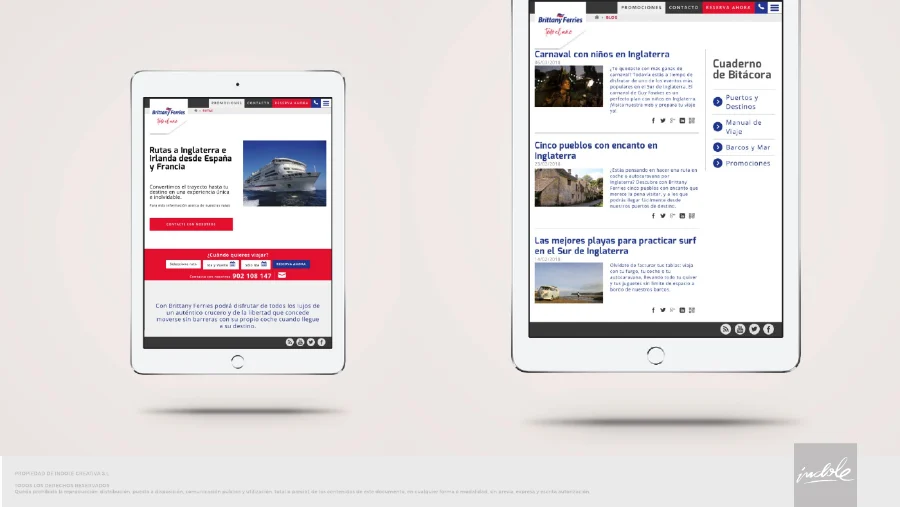 Brittany Ferries · campaña Britanea: campaña (3 de 6)