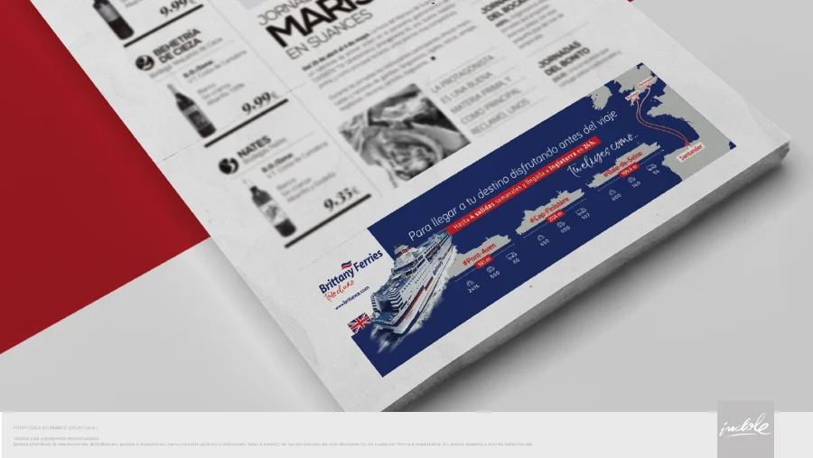Brittany Ferries · campaña Britanea: campaña (5 de 6)