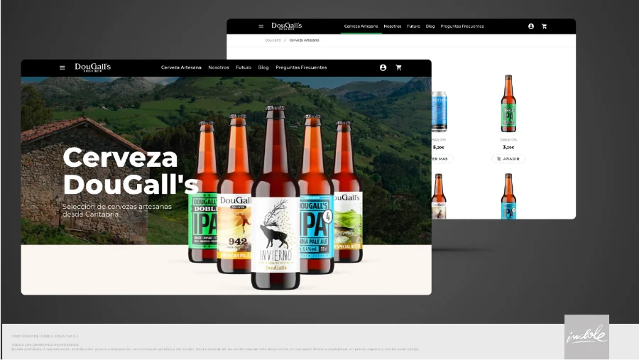 Dougall's · tienda online: web (2 de 3)